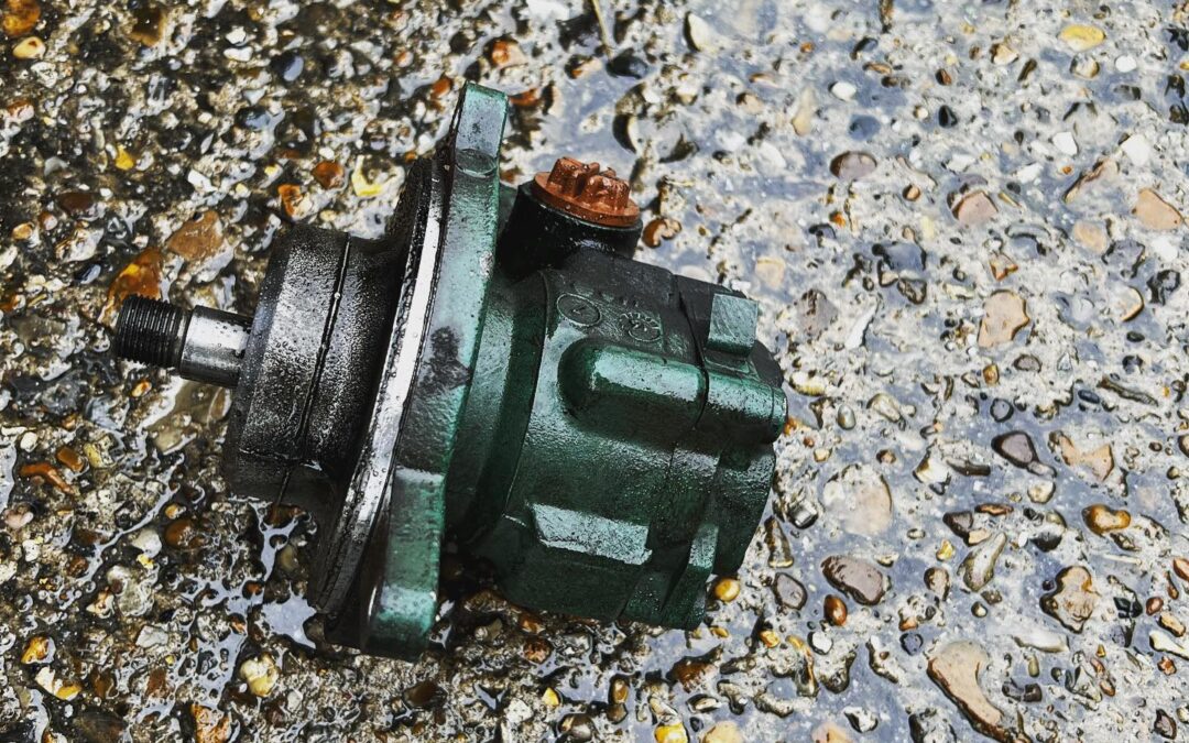 Volvo FH power steering pump replaced